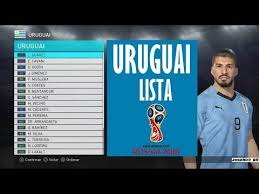 Crie um website ou blog gratuito no wordpress.com. Uruguai Convocacao In Game Pes 2018 World Cup Russia 2018 Youtube