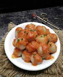 Resep cilok bumbu kacang ala mamang sd. Cilok Saus Kacang Resepkoki Co