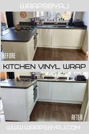 Before After Kitchen Wrap Kitchen Wrap Kitchen Vinyl Vinyl Wrap Kitchen