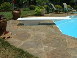 Pin By Karin Flattery On Outback Concrete Pool Concrete Patio Pool Patio