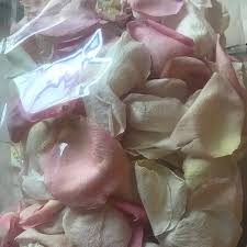 Freeze Dried Rose Petals Ivory 5 Cups Of Real Rose Petals Etsy In 2020 Silk Rose Petals Real Rose Petals Freeze Dried Rose Petals