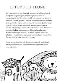 Il Leone E Il Topo Leggi La Favola E Stampa La Scheda Portale Bambini Letture Per Bambini Immagini Di Scuola Lettura Terza Elementare