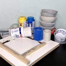 Here's how to mix concrete for molds. Choosing Mold Types For Concrete Crafts Artsy Pretty Plants