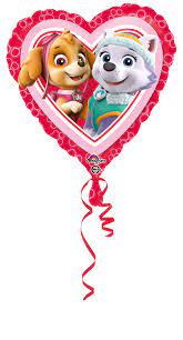 Requires 3 lr44 batteries (included). Paw Patrol Herzballon Skye Everest Party De