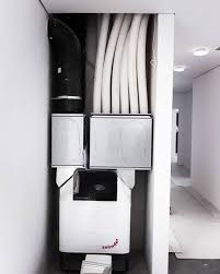 this is zehnder comfoair q350 with enthalpy exchanger 86 heat recovery and 73 humidity recovery worki laundry room design passive house ventilation system