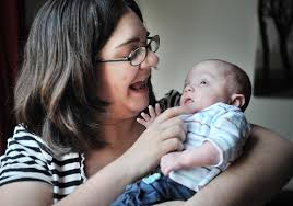 He's our tiny bundle of joy