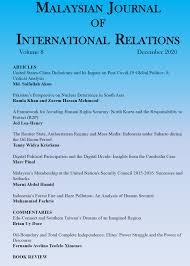 I'll do my best to keep updating with new resources. Mjir Malaysian Journal Of International Relations