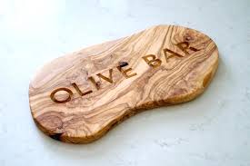 To preserve the natural beauty of the olive wood, please hand wash only!the pioneer woman cowboy rustic olive wood turner: Engraved Rustic Olive Wood Signs Makemesomethingspecial Com