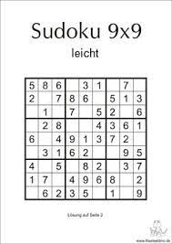 Da kommt man nur hin, wenn. Sudoku Leicht Zum Ausdrucken Sudoku Ratsel Sudoku Ratsel Zum Ausdrucken