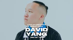 Live at Creates Great Hall: David Yang, 1300 Maria Drive Suite B, Stevens  Point, WI, United States, Wisconsin 54481, 19 December 2025