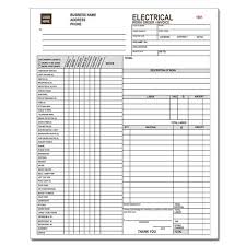 This guide contains 77 most important electrical inspection checklists taken from the 2014 electrical inspection manual with checklists. Electrician Invoice 3 Part Carbonless Copies Preprinted Personalized Invoice Template Electricity Estimate Template