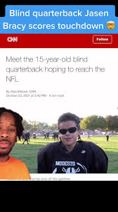 #greenscreen #greenscreenvideo jasen bracy the blind quarterback scores  touchdown#jasenbracy #KFCSecretMenuHacks #SaveIt4TheEndZone  #chrisfranklin966