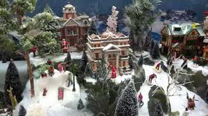 One of my favorite christmas memories as a child was watching and staring at my village base is made of pressed wood. How To Build A Christmas Village Display With Lemax Houses Youtube