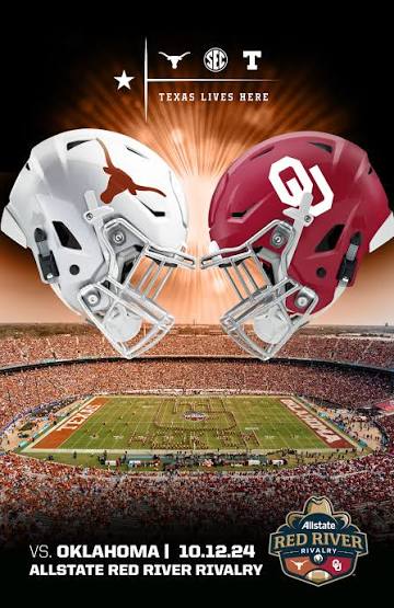 Digital Program - Texas Longhorns vs. Oklahoma Sooners FB