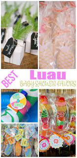 13 Amazing Luau Baby Shower Ideas Your Guests Will Love These Unique Luau Baby Show Luau Baby Showers Personalized Baby Shower Favors Baby Shower Party Favors
