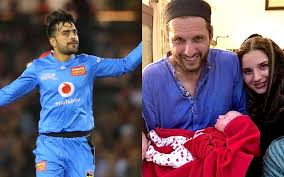 He hails from jalalabad, and has ten national side: Rashid Khan Suggests A Beautiful Name For Shahid Afridi S Newborn Daughter