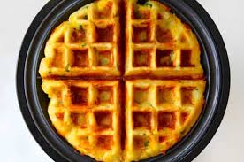 Homemade waffle fries can be made with a mandolin slicer with a waffle blade or a waffle fry cutter. Cheesy Leftover Mashed Potato Waffles Just A Taste