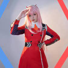 Amazon.com: NSPSTT Zero Two Cosplay Costume Anime Darling 002 Cosplay  Outfit for Women 02 Uniform : Clothing, Shoes & Jewelry