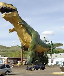 World S Largest Dinosaur Drumheller Roadside Attractions Largest Dinosaur