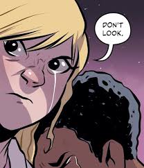 Animorphs fans, here's some of the incredible art Chris Grine has shared  from his graphic novelization of THE INVASION. So lovely and surreal to see  the characters brought to life like this.