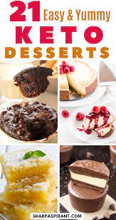 21 Easy Keto Dessert Recipes That Actually Taste Good Sharp Aspirant Recipe Keto Dessert Keto Dessert Recipes Keto Dessert Easy