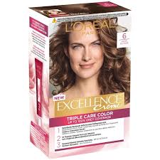 Ask your colorist for dark brown lowlights to give the look even more depth and dimension. L Oreal Paris Excellence 6 Dark Blonde