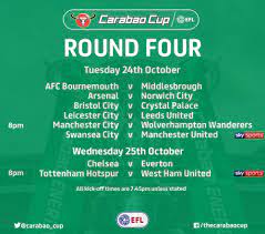 Arteta speaks on gunners winning carabao cup. Reminder Carabao Cup Round 4 Fixtures For Tues And Wed Soccer