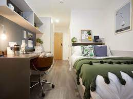 Between Towns Court Oxford Student Accommodation Universityliving University Student Room Student Accommodation Small Room Bedroom