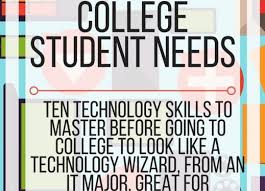 College students have an increase in personal responsibility and a lot less external structure. Ten Tech Skills Every College Student Needs Paths To Technology Perkins Elearning