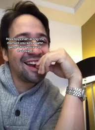 Me and The Boys When We Win A Game