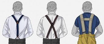 True, suspenders were invented with the assumption that most men will wear them with a sports coat, blazer, or a dinner jacket—and they still look good (parting one side of the coat to let the strap peek through is the ultimate style move.) if you're going the formal route, then wearing a suit jacket with. How To Wear Suspenders Suit And Suspenders Guide Black Lapel