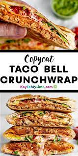 Homemade Crunchwrap Supreme Recipe Key To My Lime Recipe Easy Holiday Recipes Christmas Recipes Dinner Main Courses Homemade Crunchwrap Supreme