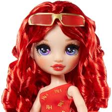 Rainbow High Swim & Style Ruby Anderson. What do we think of this direction  that the Rainbow High brand is taking? This seems to be a budget line that  features less articulation