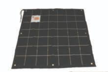 Hastings Ground Mat, Anti-Skid, Black, 58"x58"