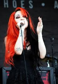 Pin By Vania Bsb On Ashley Costello Ashley Costello New Years Day Band Dark Beauty