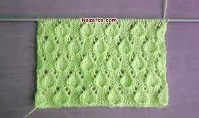Sevgi Damlasi Orgu Modeli Turkce Videolu Tarifi Nazarca Com Baby Knitting Patterns Orgu Ilmekleri Orgu