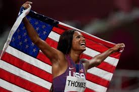 Olympian gabby thomas is speaking out and calling for support for black athletes gearing up to compete in tokyo this summer. Da Nxo5myfxs0m
