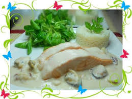 Saumon A La Sauce Dieppoise Thermomix Recette Cuisine Recettes De Cuisine
