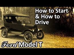 Being a model is the dream of every young girl. Tech 101 How To Start And Drive A Ford Model T Hemmings