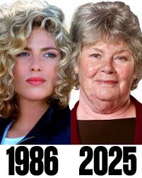 Kelly McGillis..1986 vs. 2025..✨❤️