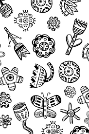 Black Flowers Clipart Flower Clipart Scandinavian Clipart Floral Clipart Abstract Flowers Digital Scrapbooking Flower Clip Art Flower Clipart Black Flowers Clip Art