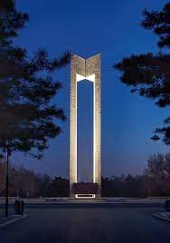 长春解放纪念碑 zdp landscape lighting landscape lighting design