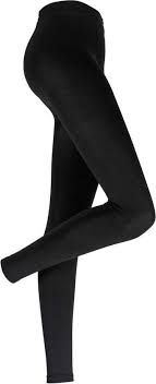 Bol Com Thermo Legging Dames Legging Dames Volwassenen Zwart L Xl