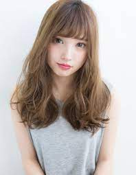 透明感のあるaラインスタイル ih 97 ヘアカタログ 髪型 ヘアスタイル ヘアモデル ロングヘア 髪型