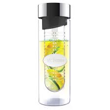 Don't wait to refresh your space. Glass Flavor Water Bottle With Built In Fruit Infuser Hansonellis Com