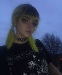 Aesthetic Darktheme Girl Aestheticgirl Edgy Edgygirl Goth Gothgirl Grudge Egirl Aesthetic Hair Short Grunge Hair Hair Styles