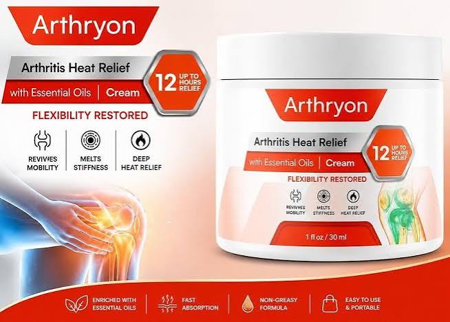 Arthryon Heat Relief Cream 3 bottles