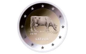 For latvia, which shares a 290km border with russia, the lure of the euro is about economics and security. Latvia 2 Euro 2016 Latvian Brown Cow Special 2 Euro Coins Eurocoinhouse