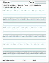 Explore our free scholastic printables and worksheets for all ages that cover subjects like reading, writing, math and science. 50 Cursive Writing Worksheets Alphabet Letters Sentences Advanced