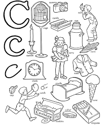 Mix together cold and warm colors, dark and bright. Abc Words Coloring Pages Letter C Cage Free Coloring Pages Coloring Home